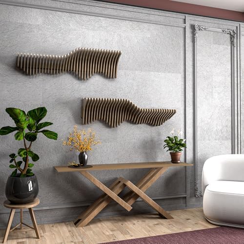 Batamex Parametric 36 Inch Floating Shelf TV Unit