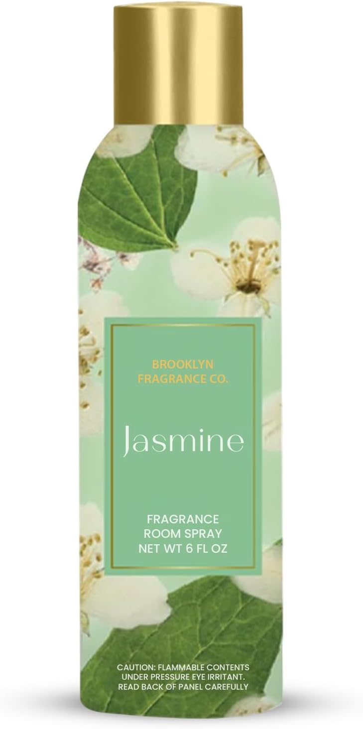 Brooklyn Fragrance Co Spring Floral Room Spray - 6 Fl oz Premium Jasmine Air Freshener