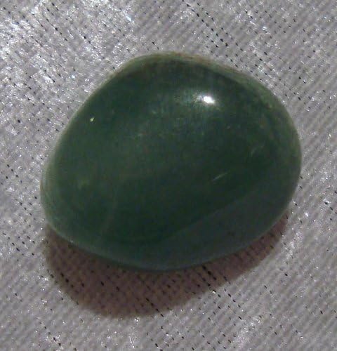 CircuitOffice 3 Green Aventurine Tumbled Stones with Velveteen Pouch
