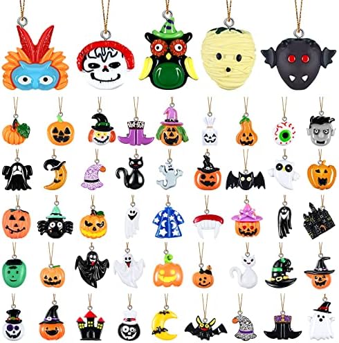 Chunful 50 Piece Halloween Tree Ornament Set