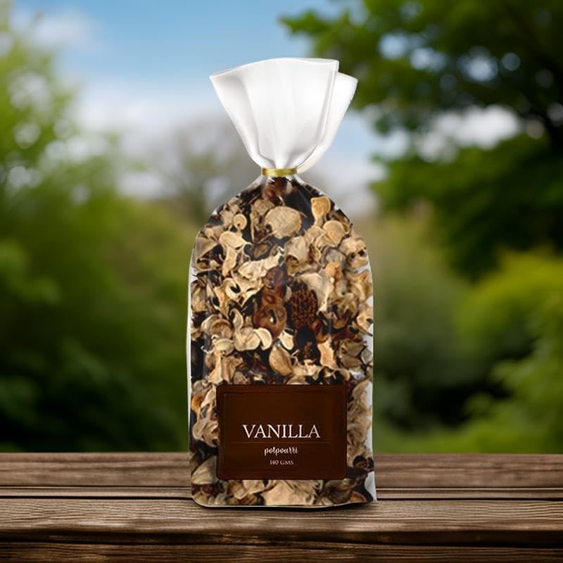 Vanilla Scented Potpourri Dried Flowers 140gm Handmade India
