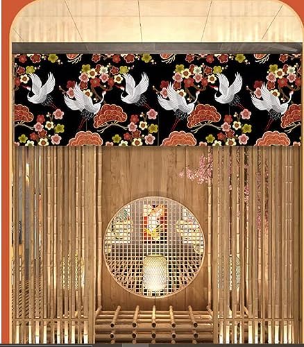 Japanese Sushi Bar Noren Curtain Panel Doorway