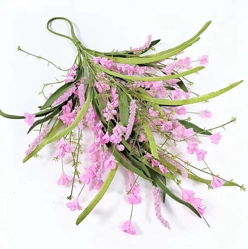 Koautios Front Door Teardrop Wreath Wall Hanging Decor