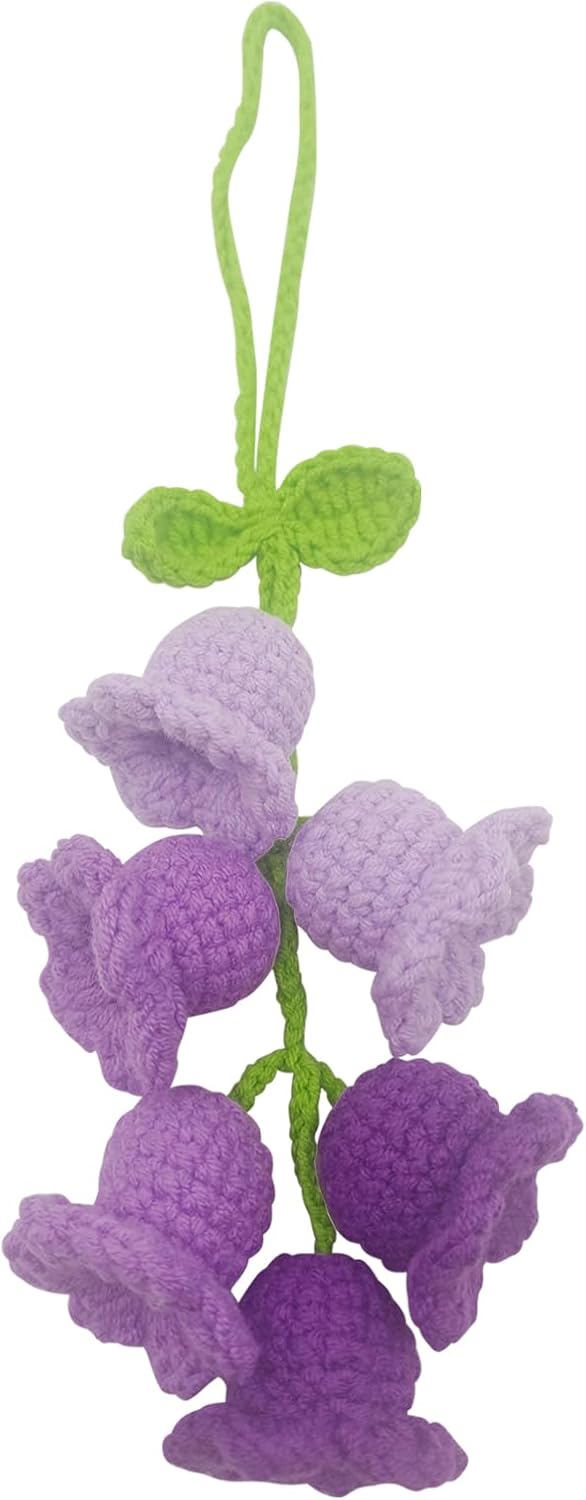 Owemtao Lily of The Valley Car Mirror Hanging Ornament