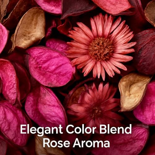 Rose Scented Potpourri Bags 2 Large Packs 84 oz Total