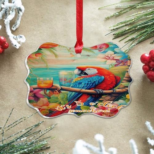 3 Inch Acrylic Christmas Ornaments 2024