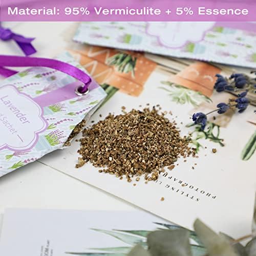 SCENTORINI Lavender Sachets Pack of 14 for Closets and Drawers