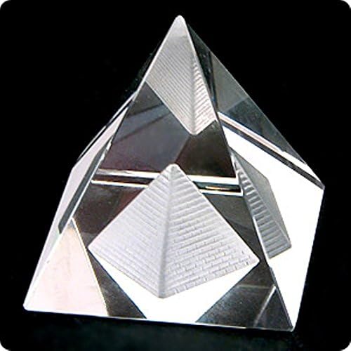 Giftman Feng Shui Pyramid Crystal 60mm Energy Stone