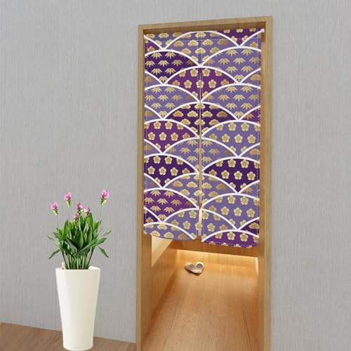 Elegant Japanese Noren Curtain 283 x 472 Inches