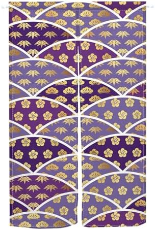 Elegant Japanese Noren Curtain 283 x 472 Inches