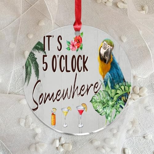 3 Inch Acrylic Christmas Ornaments 2024 Hanging Decor Baubles