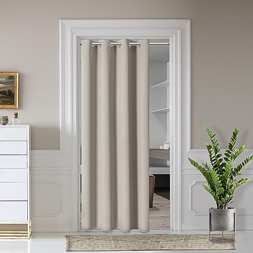 AOSKY Door Curtains for Privacy Light Blocking