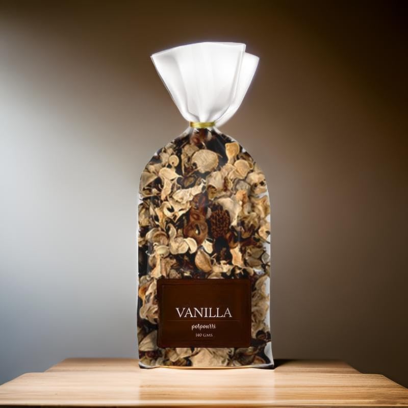 Vanilla Scented Potpourri Dried Flowers 140gm Handmade India