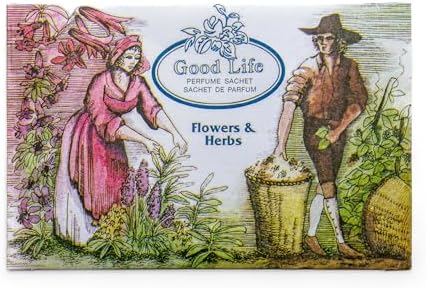 Good Life Flowers Herbs Scented Sachets 12 Pack