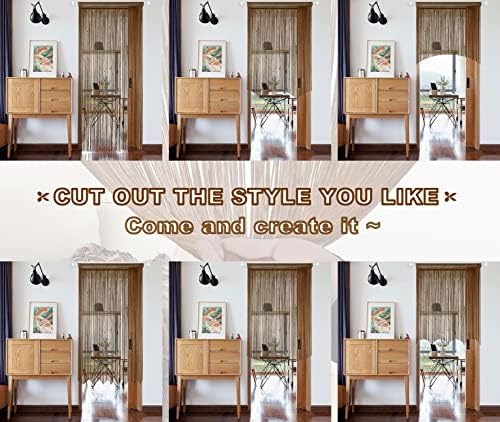 YIIBAII Door Curtains Coffee 39x79 Inch
