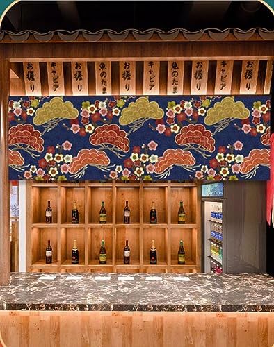 Japanese Sushi Bar Noren Curtain Panel Doorway