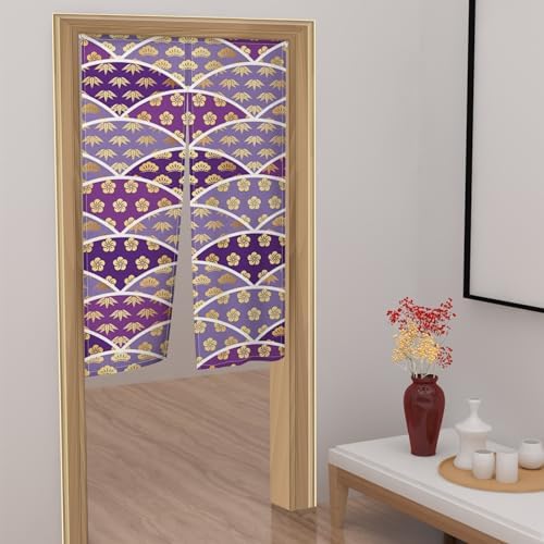 Elegant Japanese Noren Curtain 283 x 472 Inches