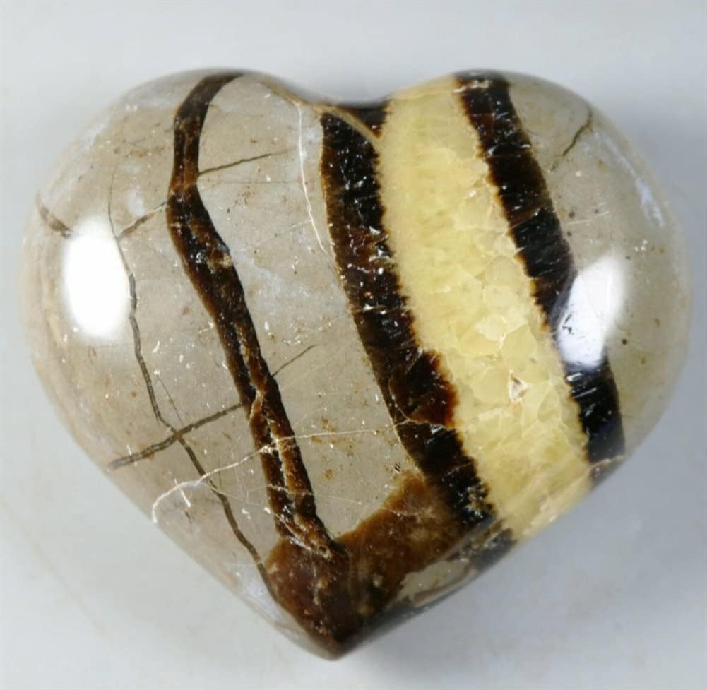 FITTAR Beautiful Dragon Resin Chip Heart Natural Crystal Stone