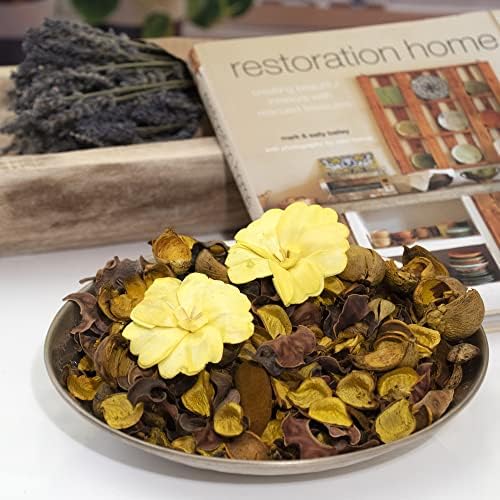 Fragrance Potpourri Bag Yellow Yuzu Lemon Zest