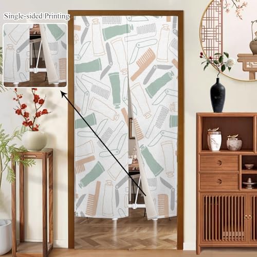 Leowefowa Long Noren Door Curtain 283 x 472 Inches