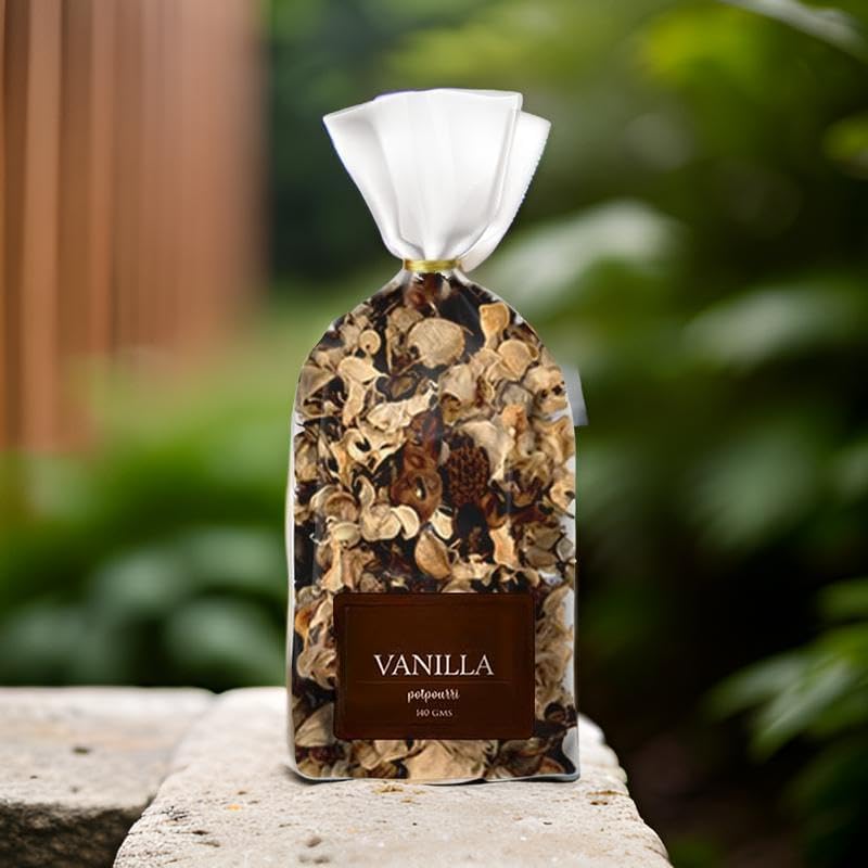 Vanilla Scented Potpourri Dried Flowers 140gm Handmade India