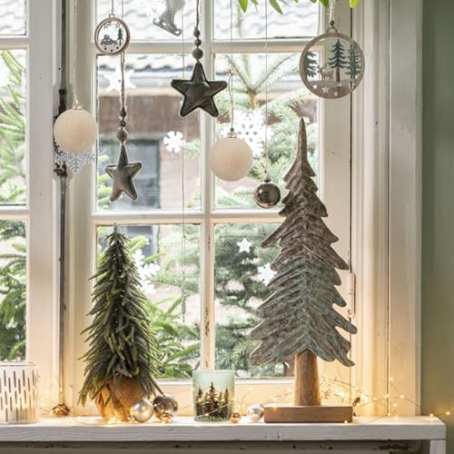 Wedhapy 12 Velvet Christmas Tree Balls 2 Inch