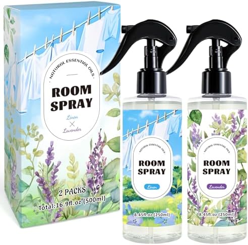 SCENTORINI Air Freshener Spray 2-Pack Linen Lavender