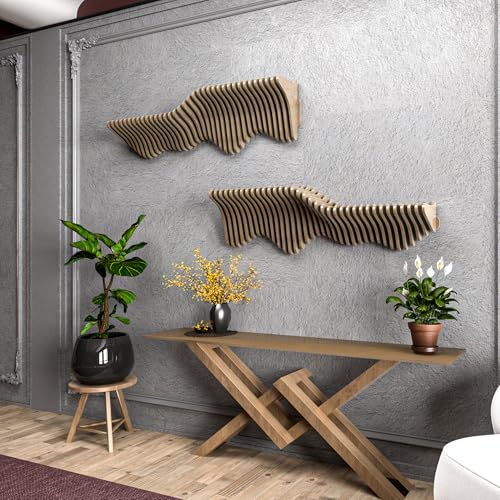 Batamex Parametric 36 Inch Floating Shelf TV Unit