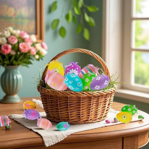 Sengocis Plastic Easter Decorations Eggs