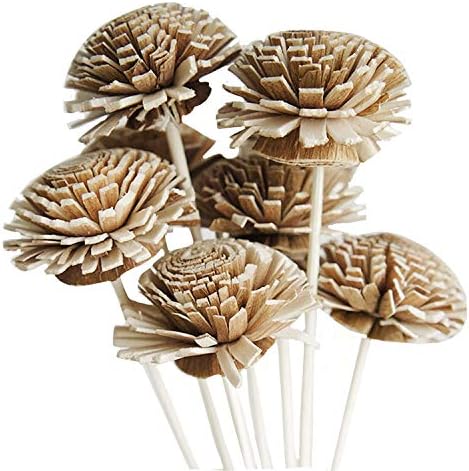 10 Buttercup Sola Flower Reed Diffusers for Home Fragrance