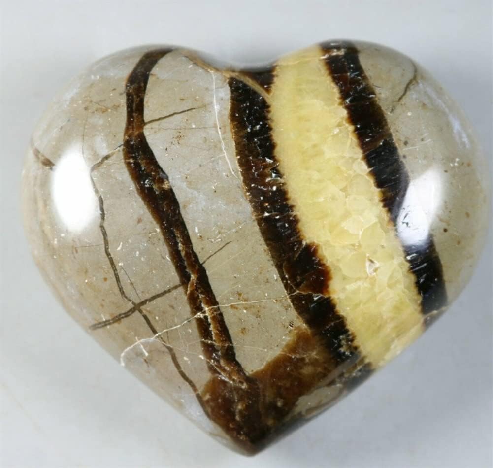 FITTAR Beautiful Dragon Resin Chip Heart Natural Crystal Stone