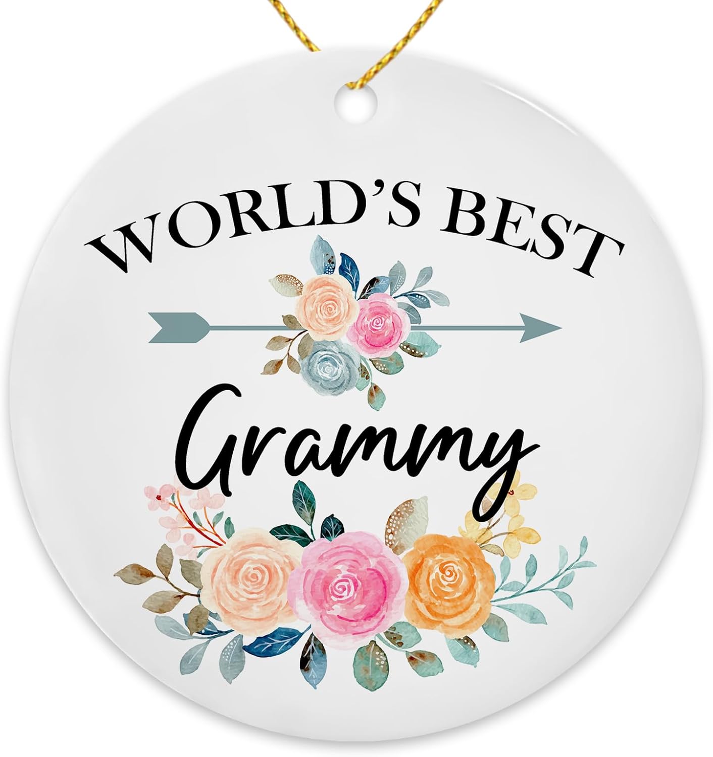 Beliran Grammy Ceramic Ornaments for Home Decor