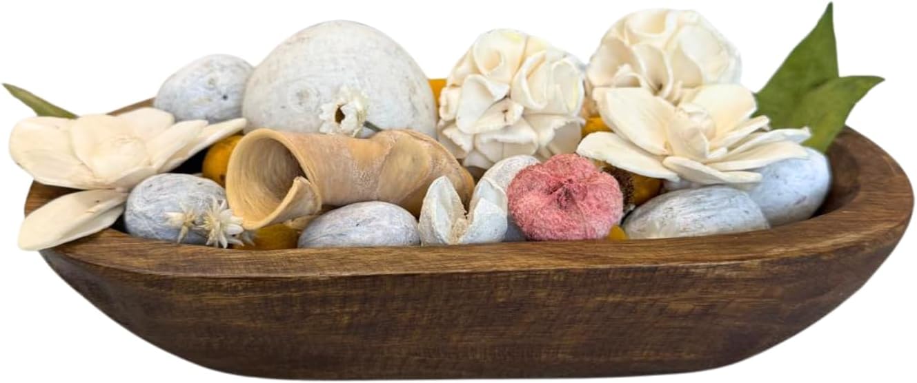 De La Terre Home Fragrance Potpourri Bag Decor White