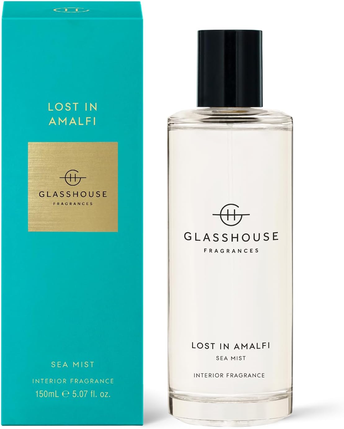Glasshouse Fragrances Lost In Amalfi Sea Mist Room Spray