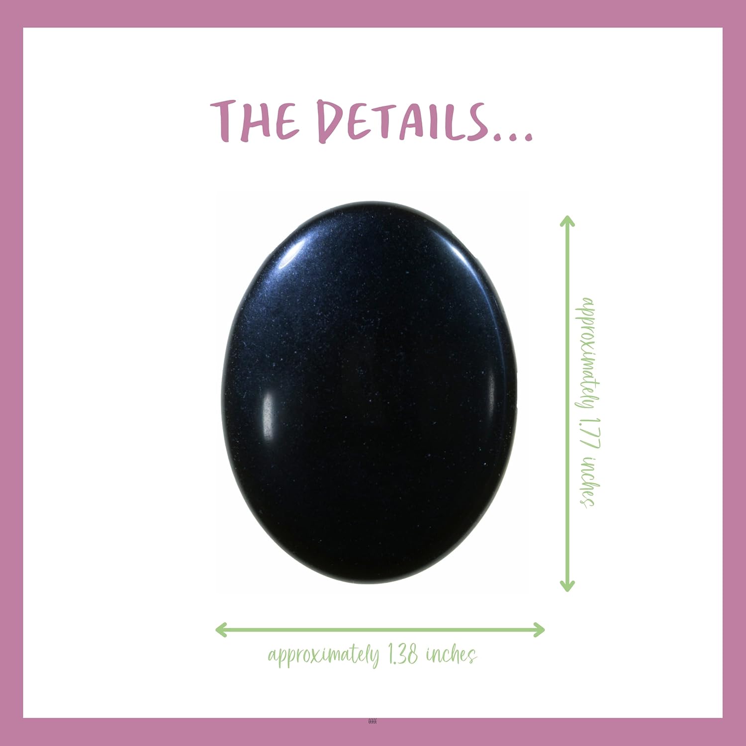 Clear Harbour Black Obsidian Energy Gemstone