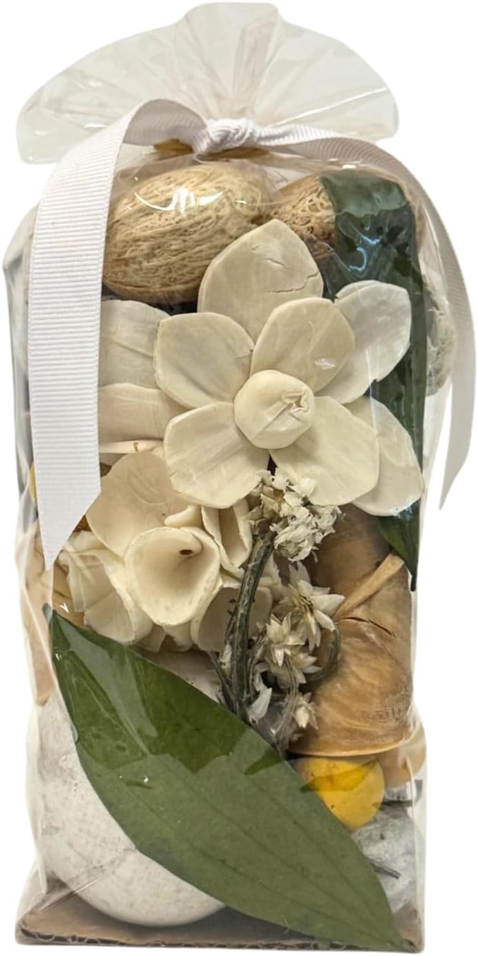 De La Terre Home Fragrance Potpourri Bag Decor White