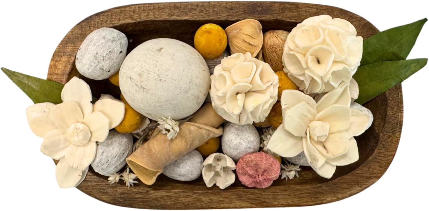 De La Terre Home Fragrance Potpourri Bag Decor White