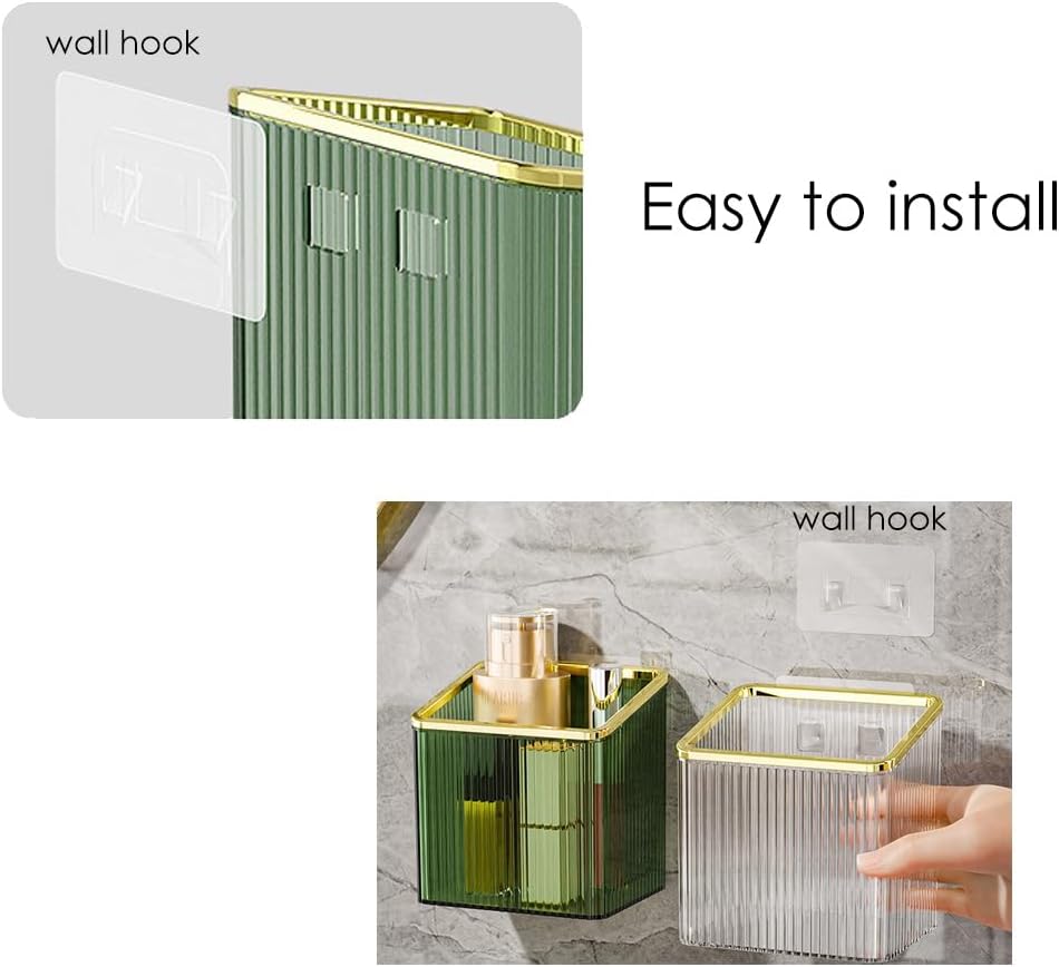Space-Saving Floating Shelves with Wall Hook