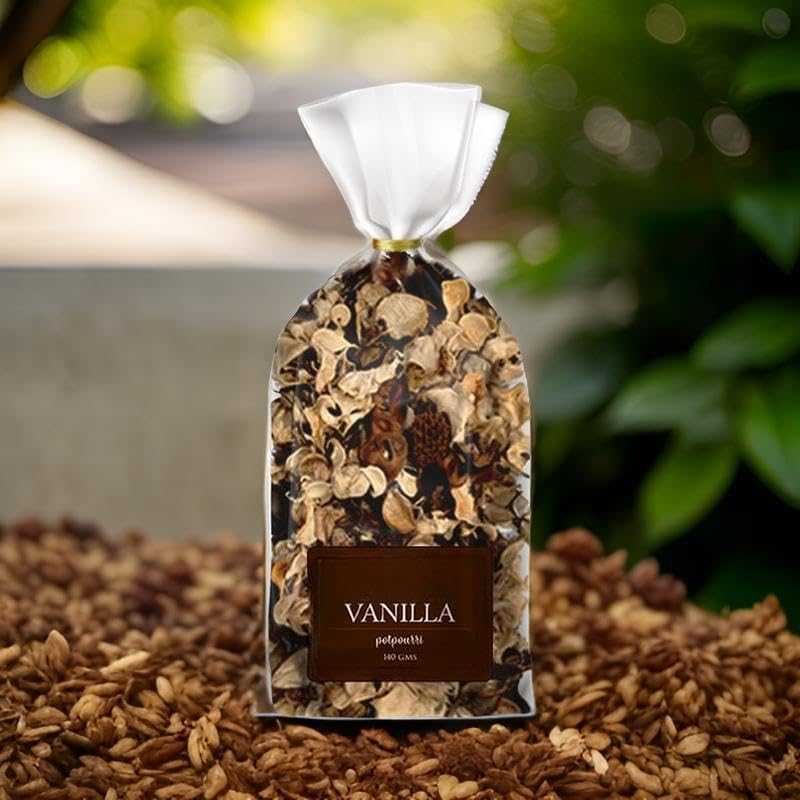 Vanilla Scented Potpourri Dried Flowers 140gm Handmade India