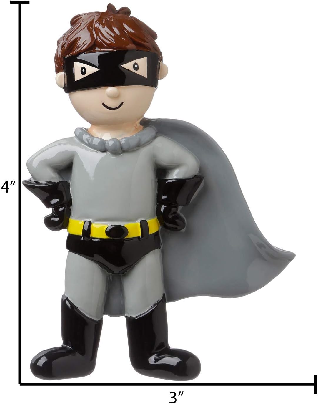 Personalized Superhero Character Ornament - Toddler Christmas Tree Decor