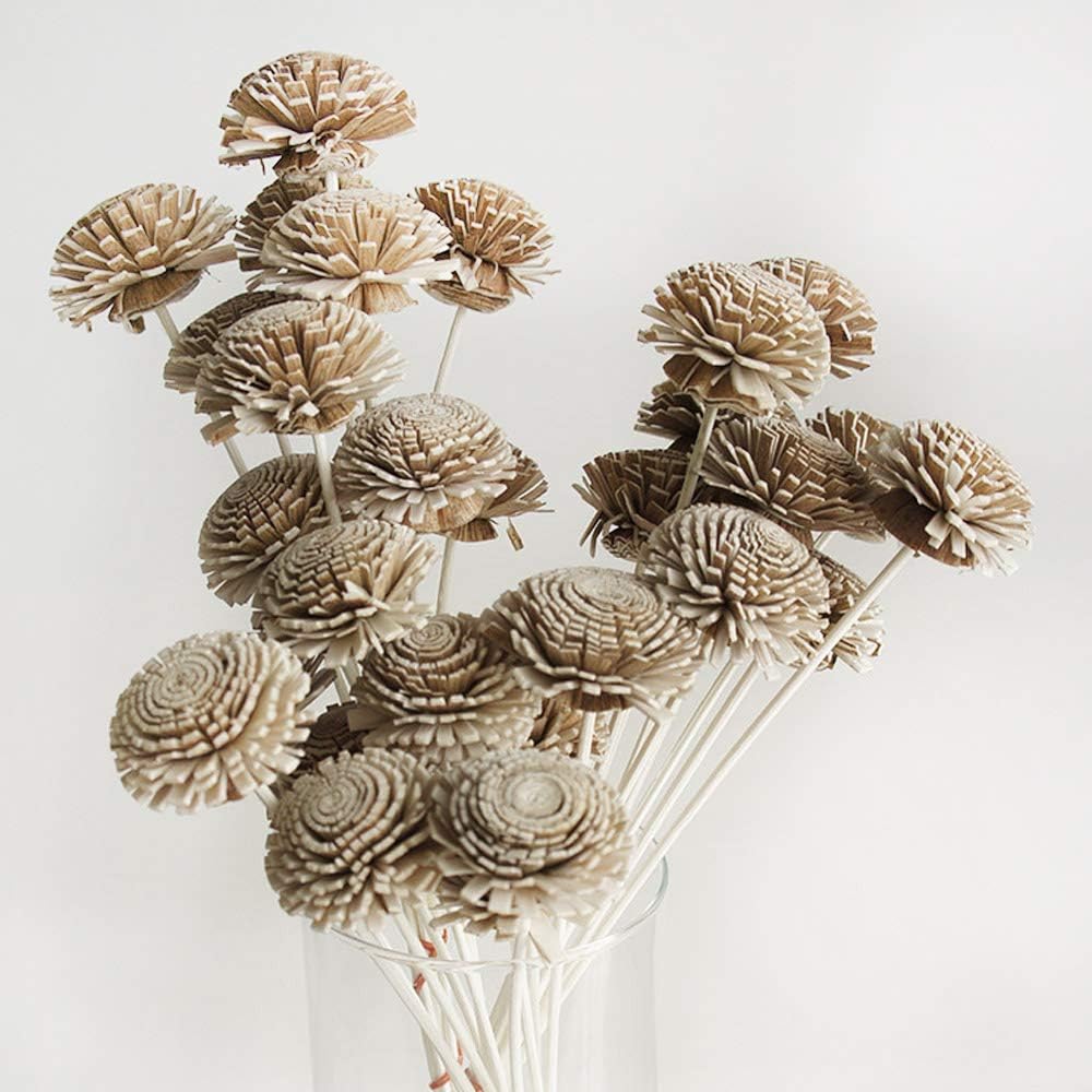 10 Buttercup Sola Flower Reed Diffusers for Home Fragrance