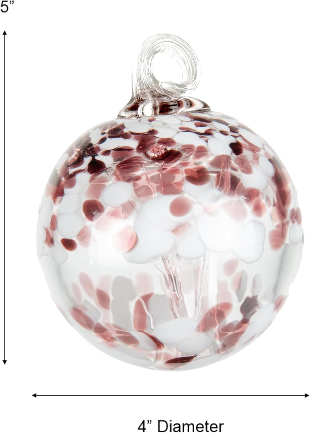 Dale Tiffany Hand Blown Glass Enchanted Tree of Life Witch Globe