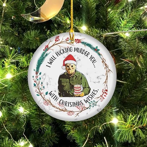 Halloween Horror Character Ornaments for Christmas Trees