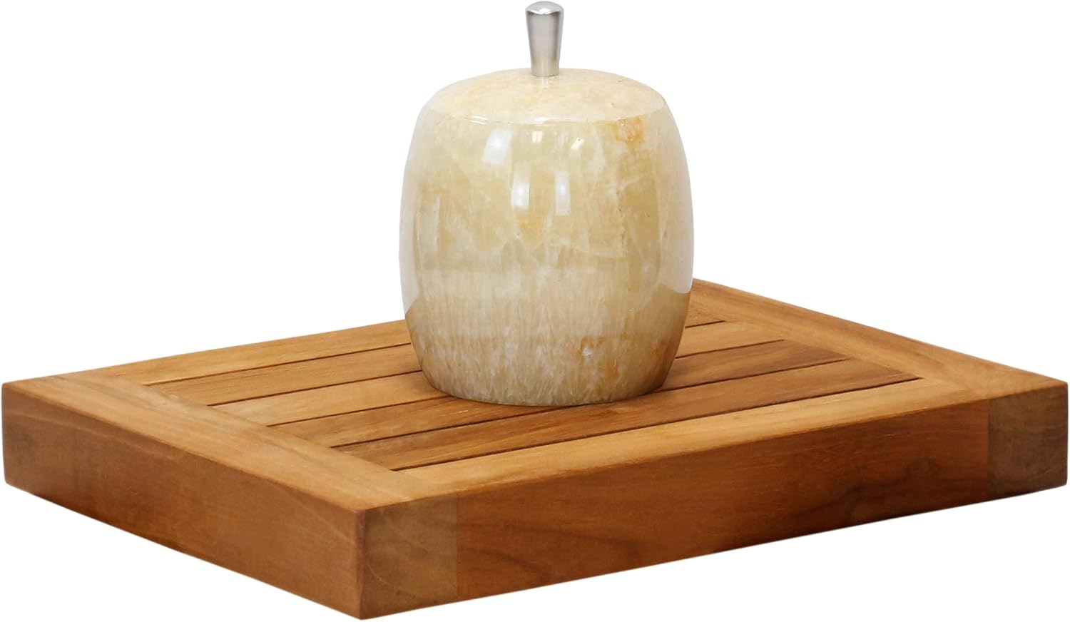 AquaTeak 12 Inch Floating Wall Shelf