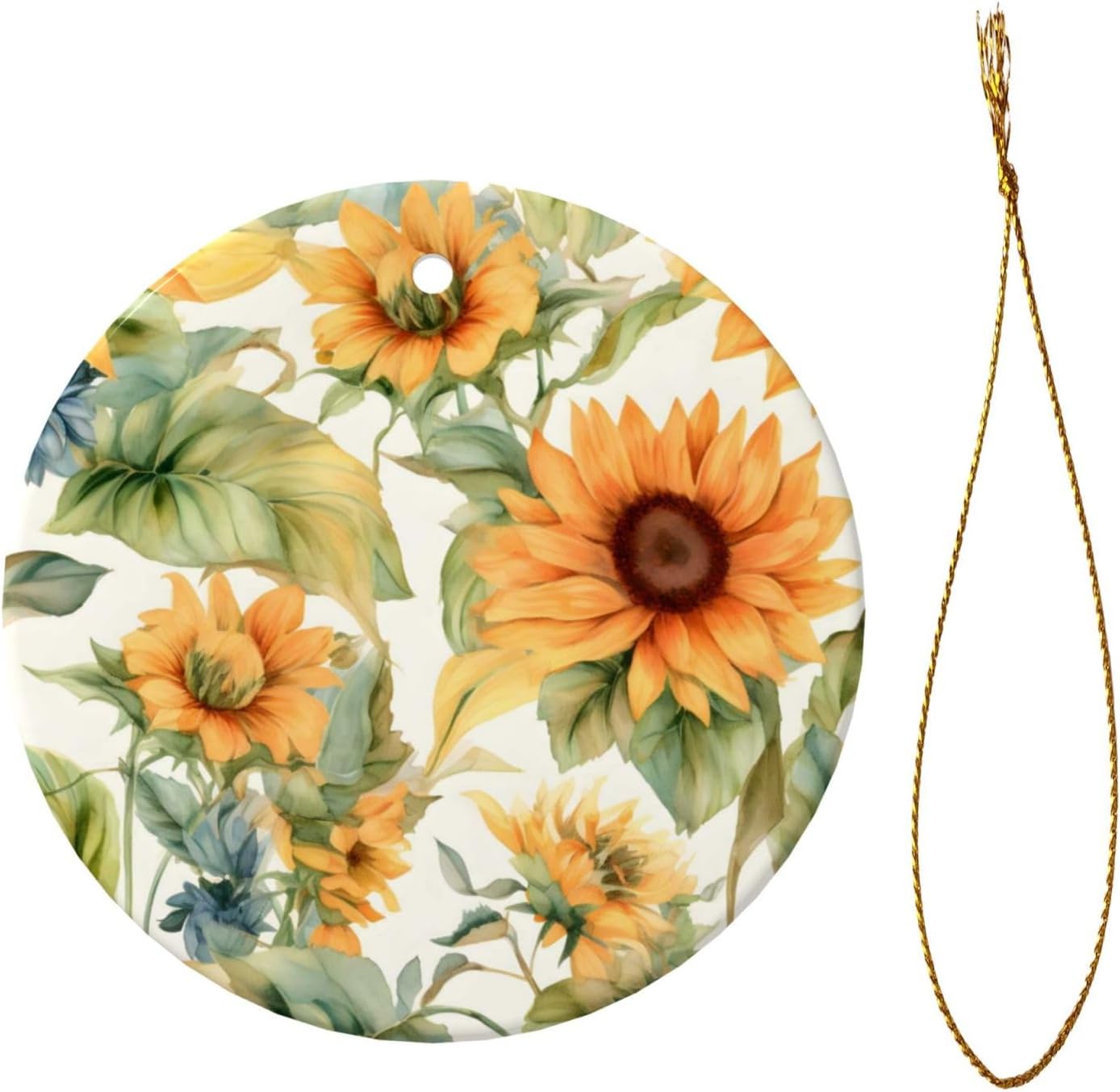DXTKWL Christmas Ornament Ceramic Pendant Decor