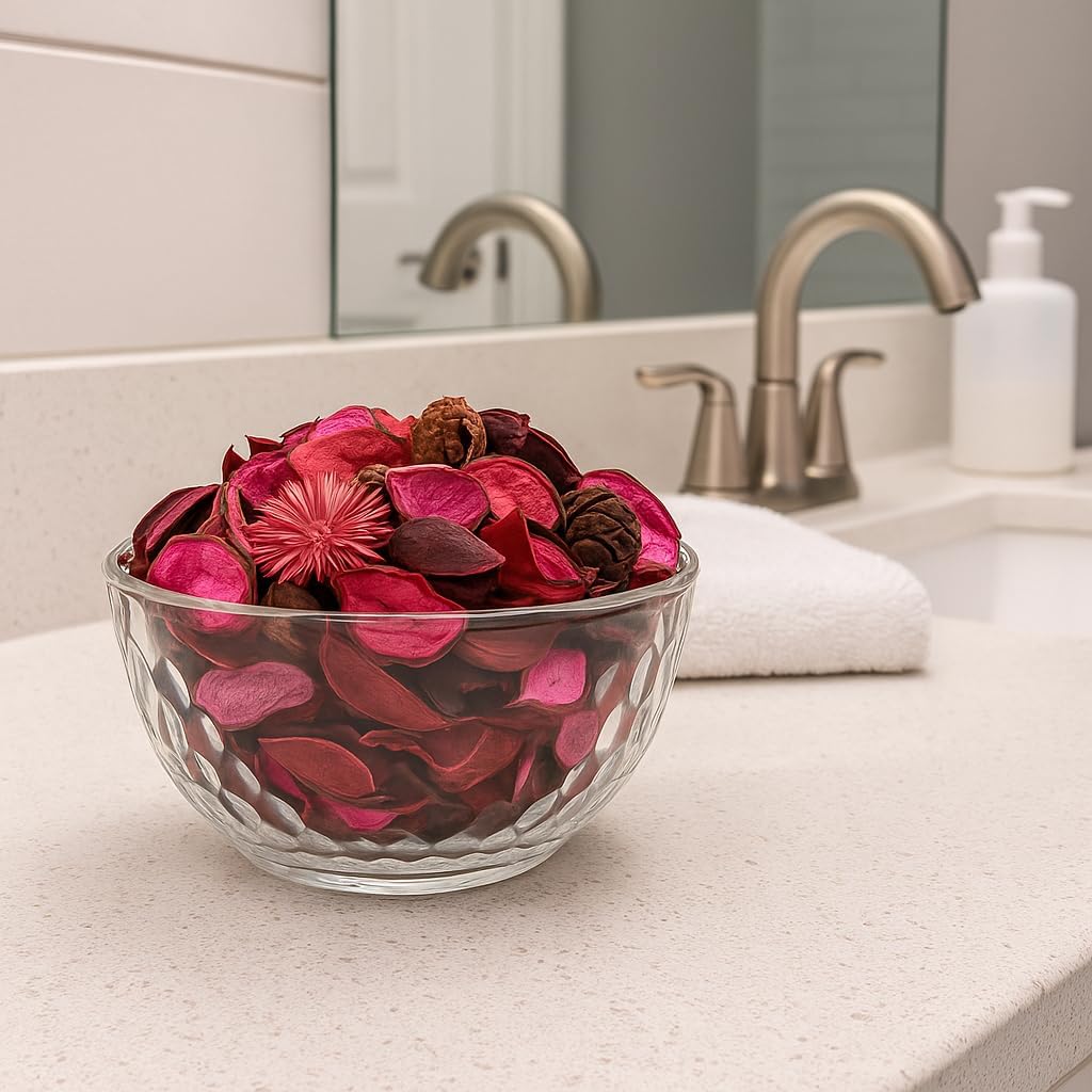 Rose Scented Potpourri Bags 2 Large Packs 84 oz Total