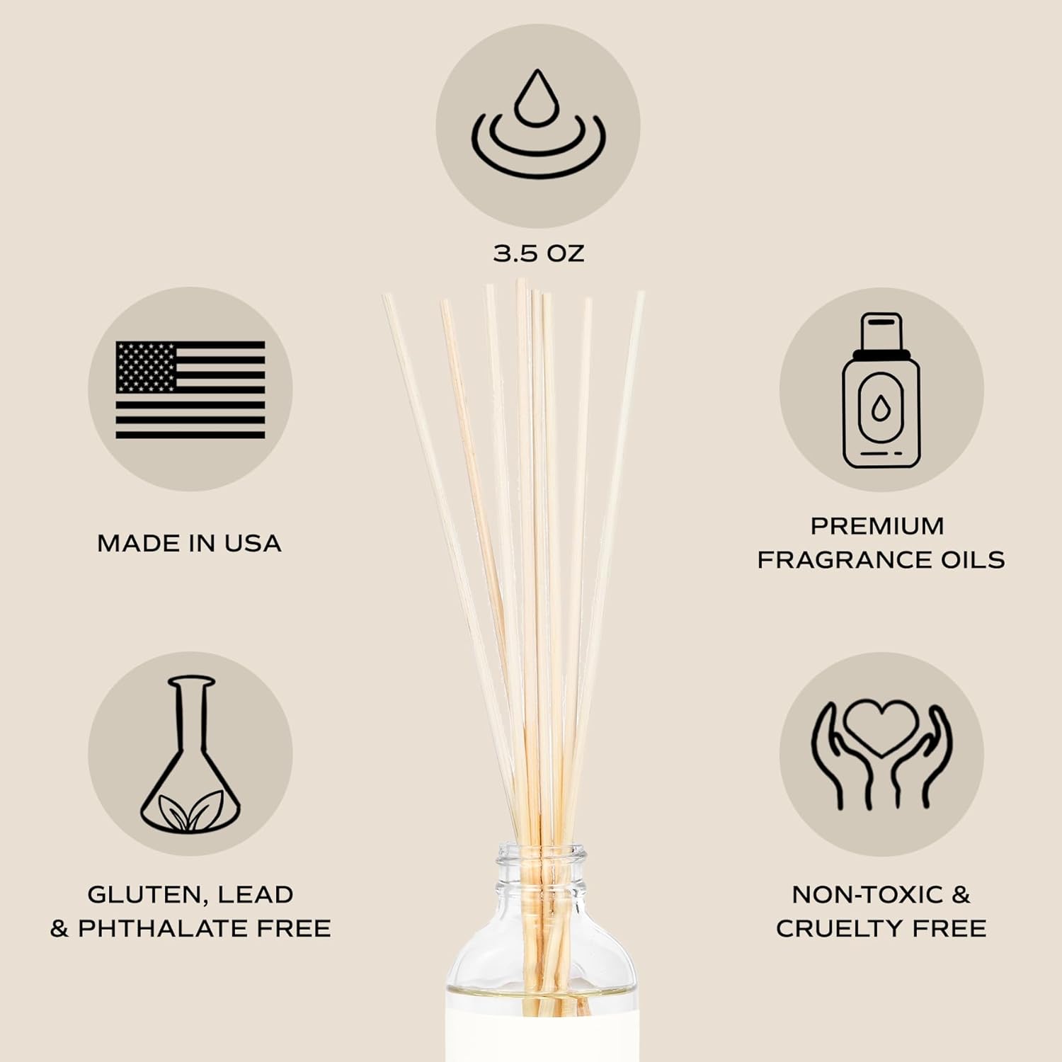 Sweet Water Decor Calm Comfort Reed Diffuser Set