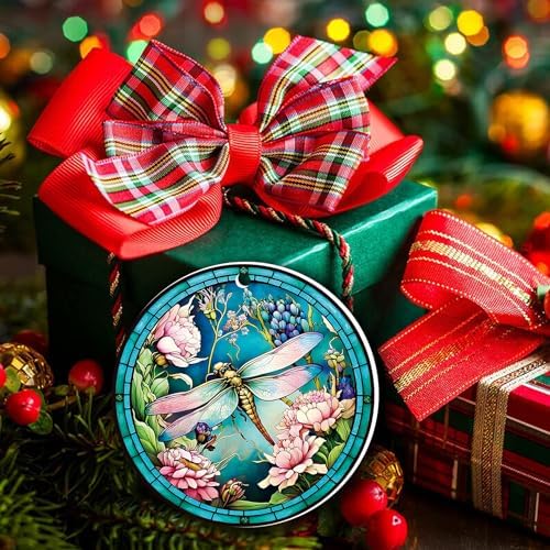 Dragonfly Christmas Ornament 2024 Hanging Decor