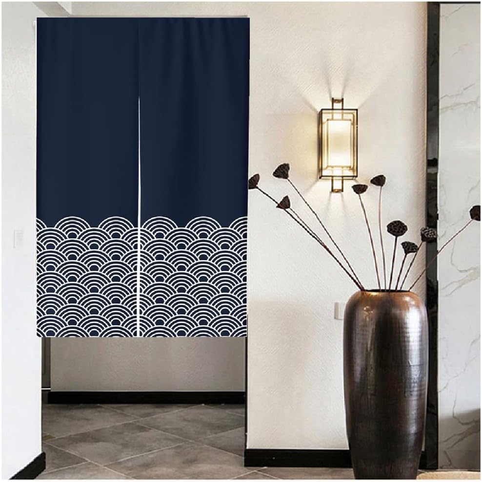 Amidoudou Japanese Style Door Curtain Panel