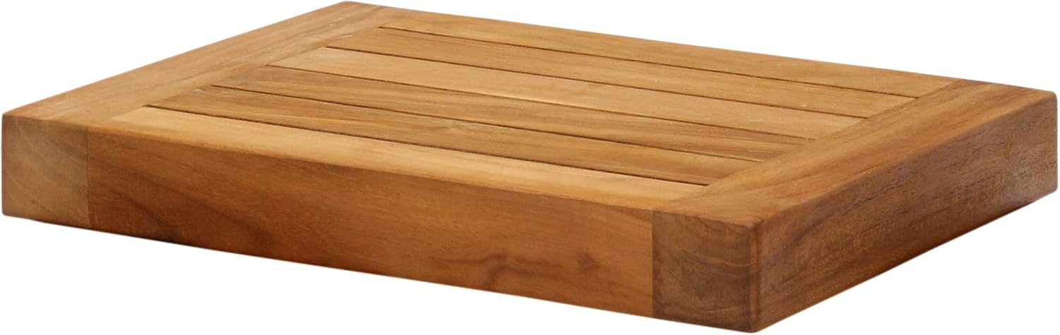 AquaTeak 12 Inch Floating Wall Shelf